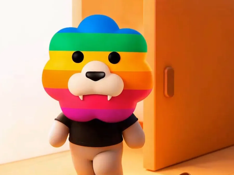 一天旅途:暮色归家,寻找「希望」的模样,彩虹狮花湾毛绒玩具