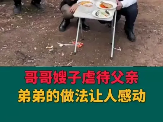 哥哥嫂子虐待父亲，弟弟的做法让人感动