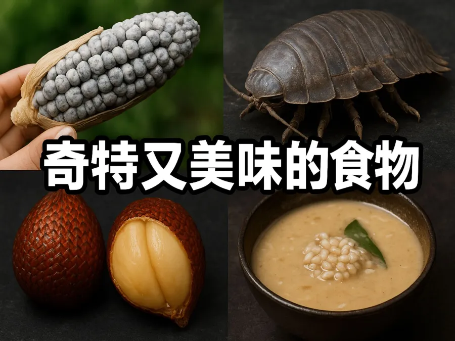 眼见为实？这些怪东西竟然能吃！