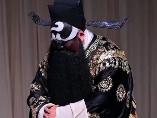 北京京剧院00后老日演员邢文文演出 《赤桑镇》 “听包拯一席话