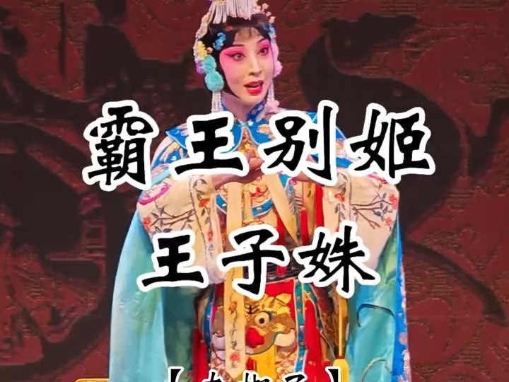 《霸王别姬》王子姝(饰)虞姬 “看大王在帐中和衣睡稳”选段