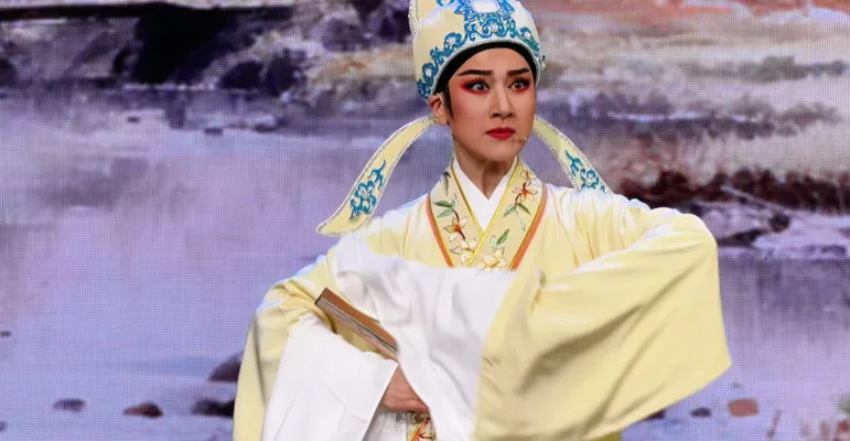 越剧《何文秀》第五场：私访-余杭小百花越剧艺术中心