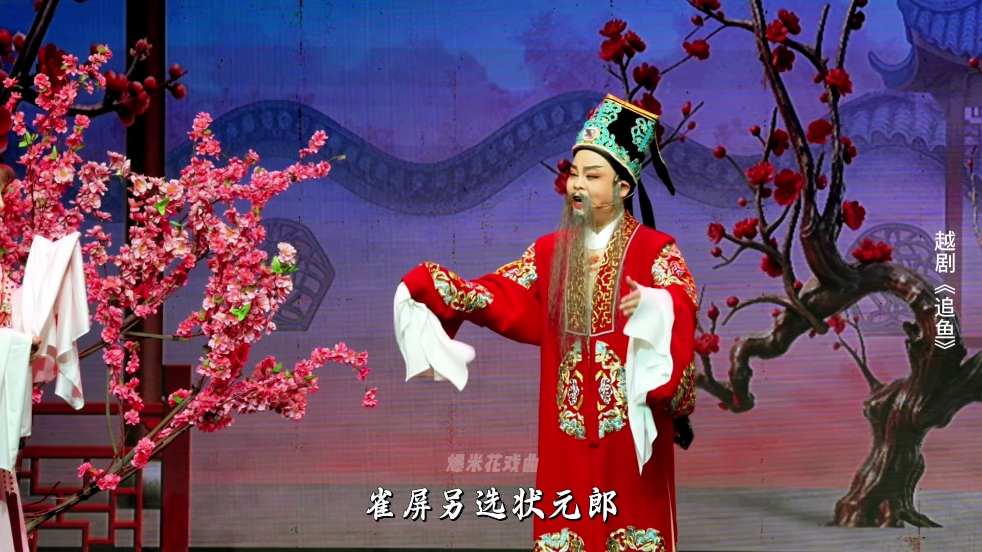 越剧《追鱼》第二场：赏花-台州市阿小越剧团