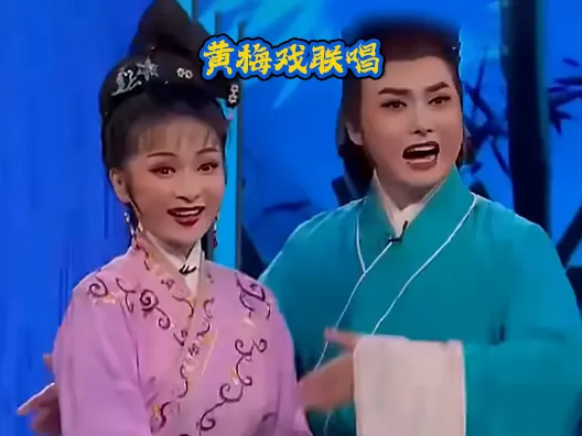 黄梅戏联唱，演员张小威王莹#黄梅戏#名家名段