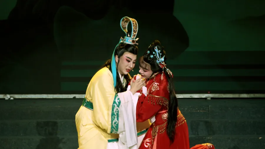 越剧《孔雀东南飞》第四场：雀盟-台州市椒江越艺越剧团