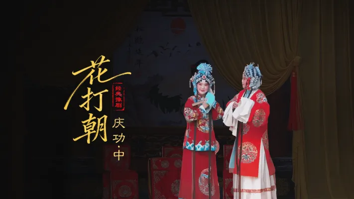 豫剧《打金枝》第四场中-庆功