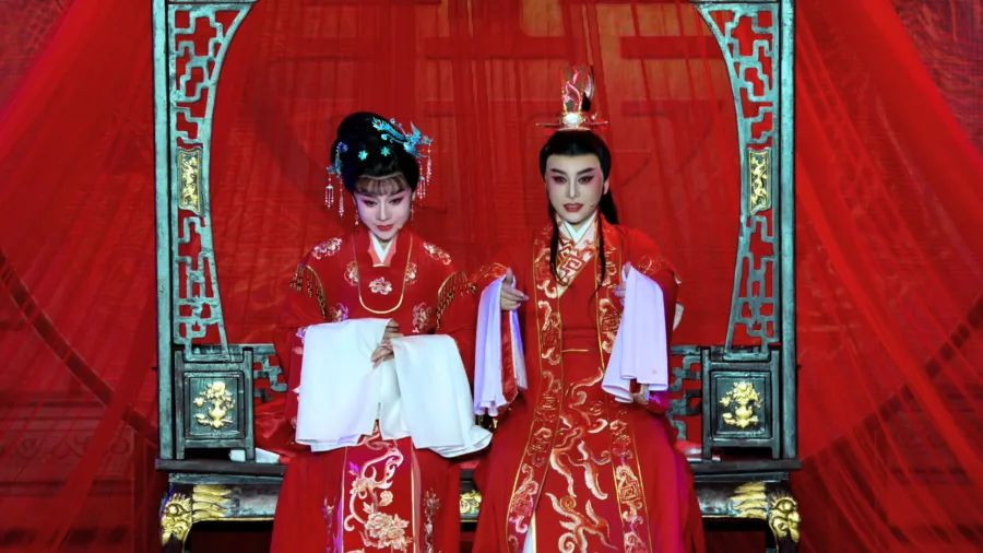 越剧《孔雀东南飞》第一场：雀喻-台州市椒江越艺越剧团