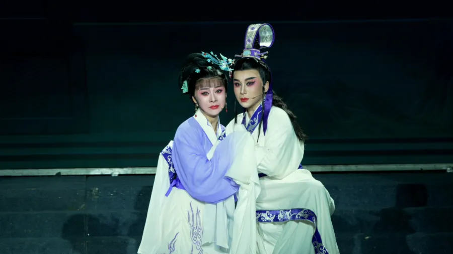 越剧《孔雀东南飞》第七场：雀会-台州市椒江越艺越剧团