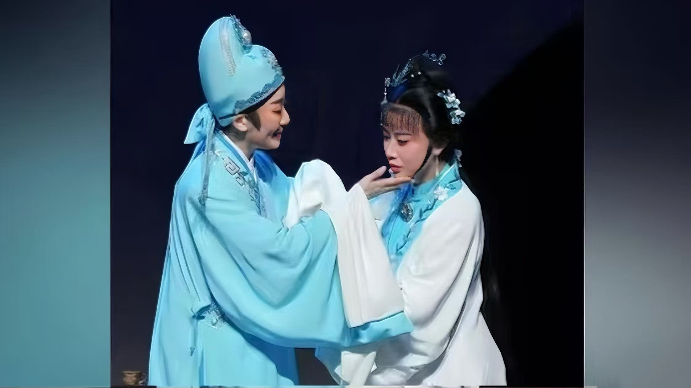 “一丝为定拜天地 相亲相爱成夫妻”越剧《盘妻索妻》选段来了~#洪帅 #越剧 #爆米花戏曲