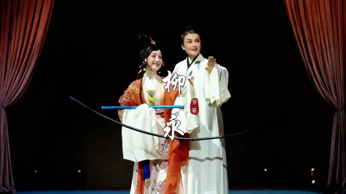 “神仙的故事本不经”王君安《柳永·少年游》#越剧 #王君安 #福建芳华越剧院