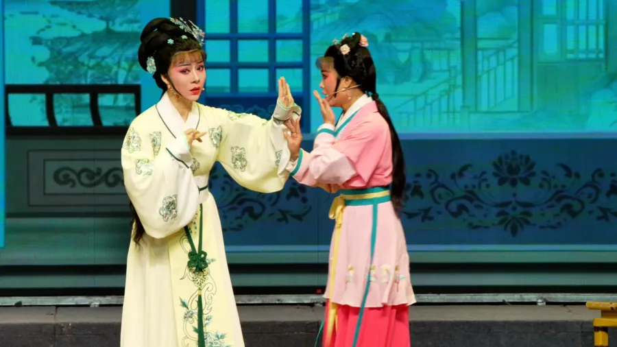 越剧《孔雀东南飞》第二场：雀难-台州市椒江越艺越剧团