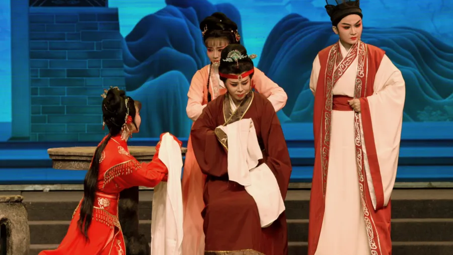 越剧《孔雀东南飞》第五场：雀归-台州市椒江越艺越剧团