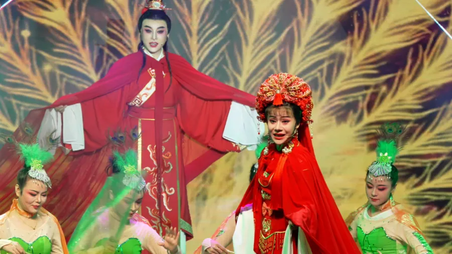 越剧《孔雀东南飞》尾声：惜别离-台州市椒江越艺越剧团