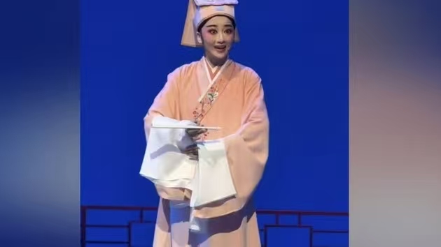 越剧《玉簪记》选段“晚风轻 月华明 琴瑟婉 添余霓”#越剧 #洪帅 #爆米花戏曲