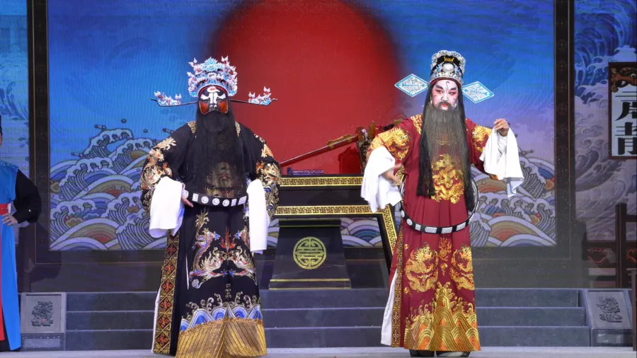 越剧《血手印》分场-第八场：重审-浙江凤铭越剧团