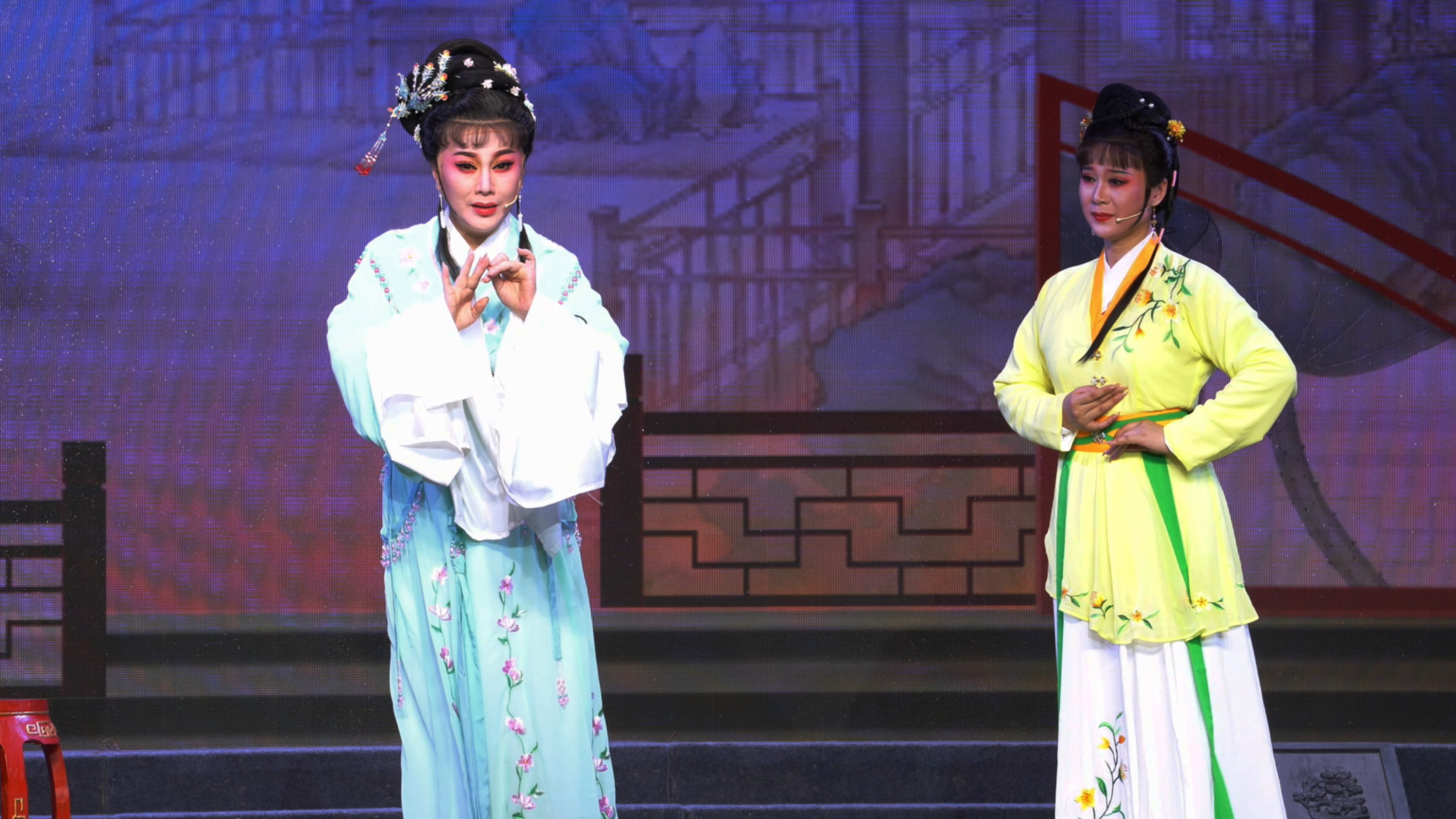 越剧《血手印》分场-第五场：抗父-浙江凤铭越剧团