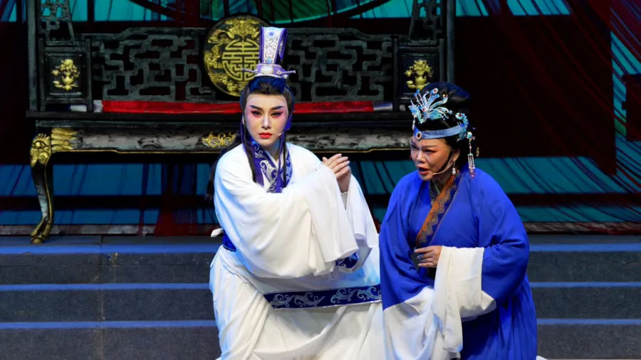 越剧《孔雀东南飞》第八场：雀亡-台州市椒江越艺越剧团