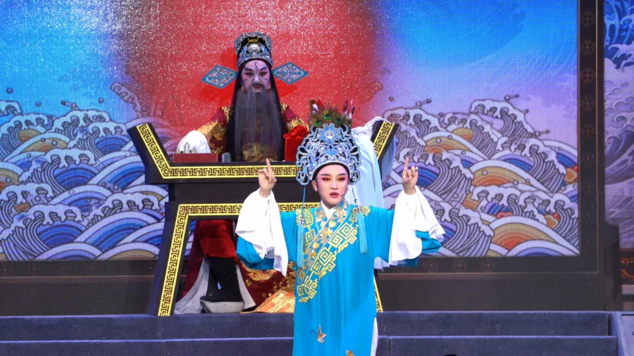 越剧《血手印》分场-第四场：屈招-浙江凤铭越剧团