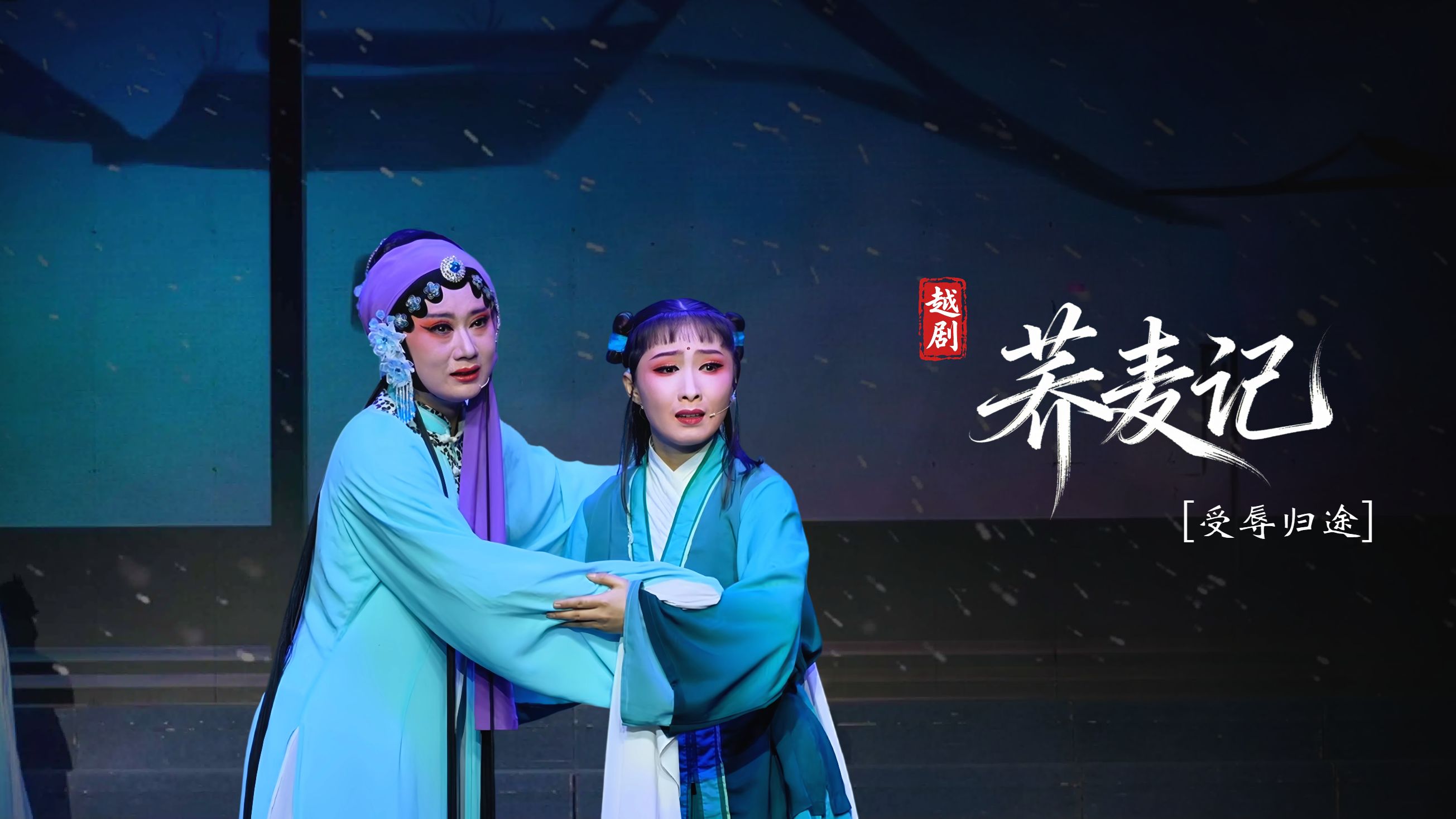 黄梅戏《荞麦记》第五场：受辱归途-安徽芜湖黄梅戏剧团