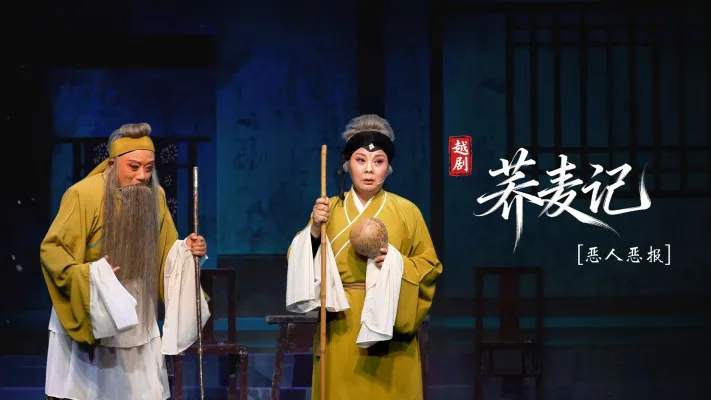 黄梅戏《荞麦记》第七场：恶人恶报-安徽芜湖黄梅戏剧团